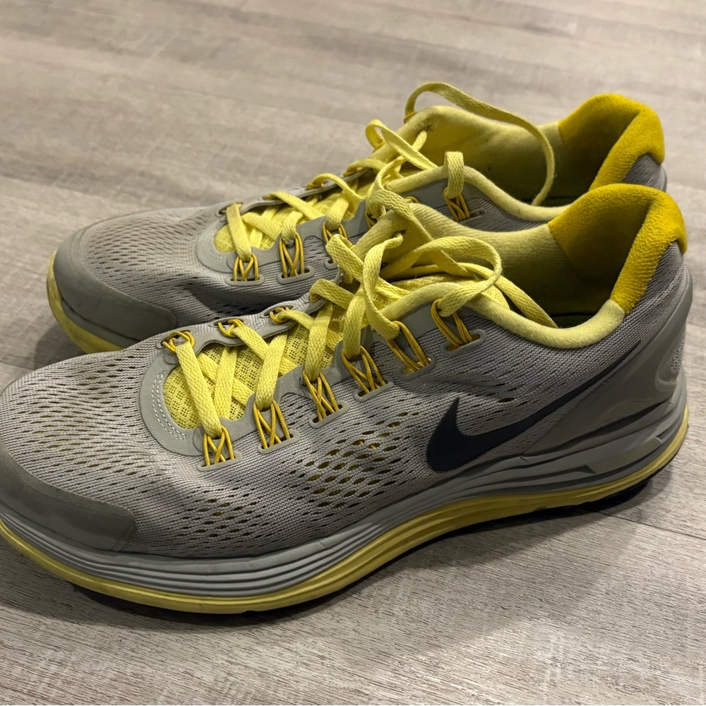 Nike women’s Athletic Shoes in Gray and Yellow